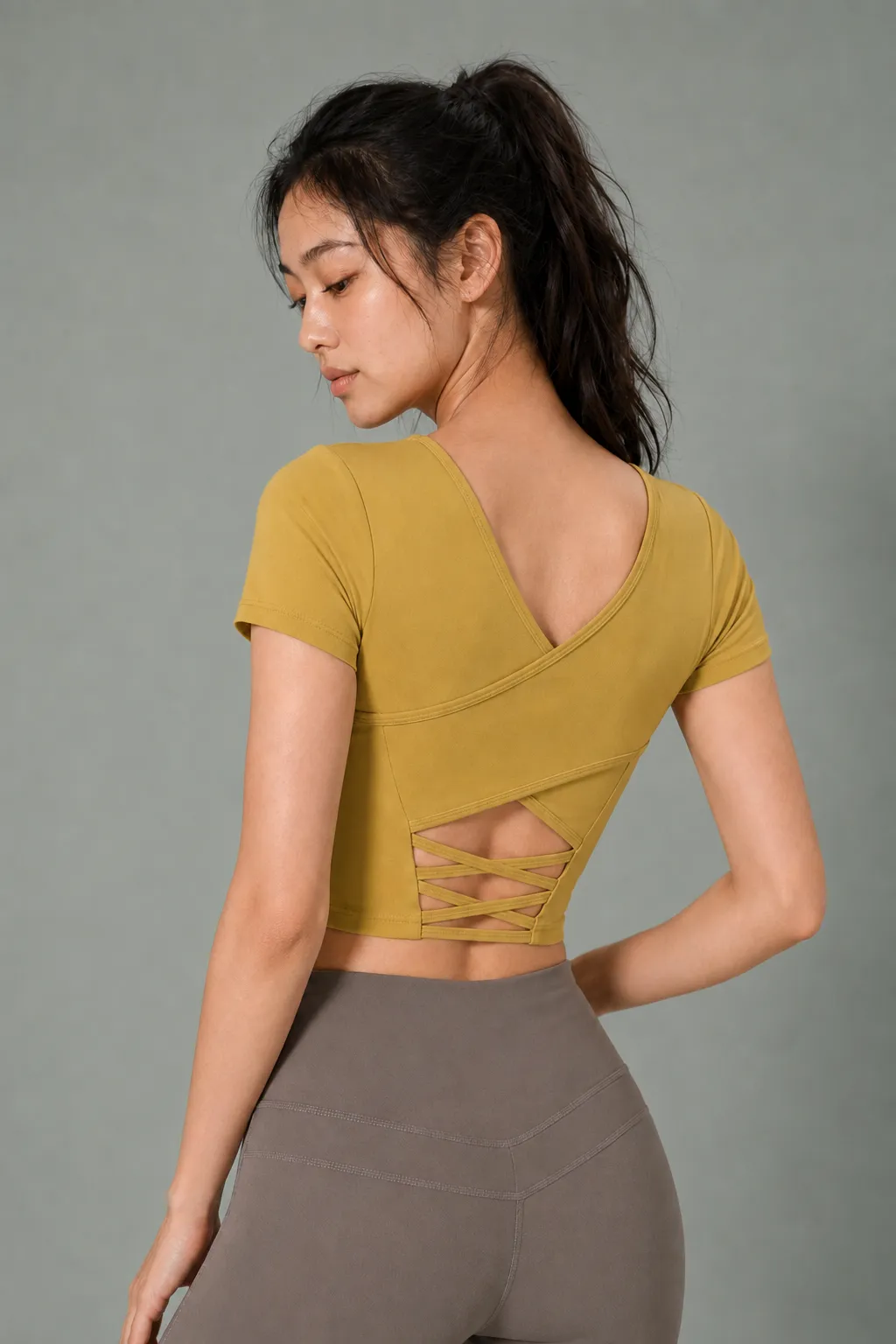 Lattice Back Sculpt Tee image 11