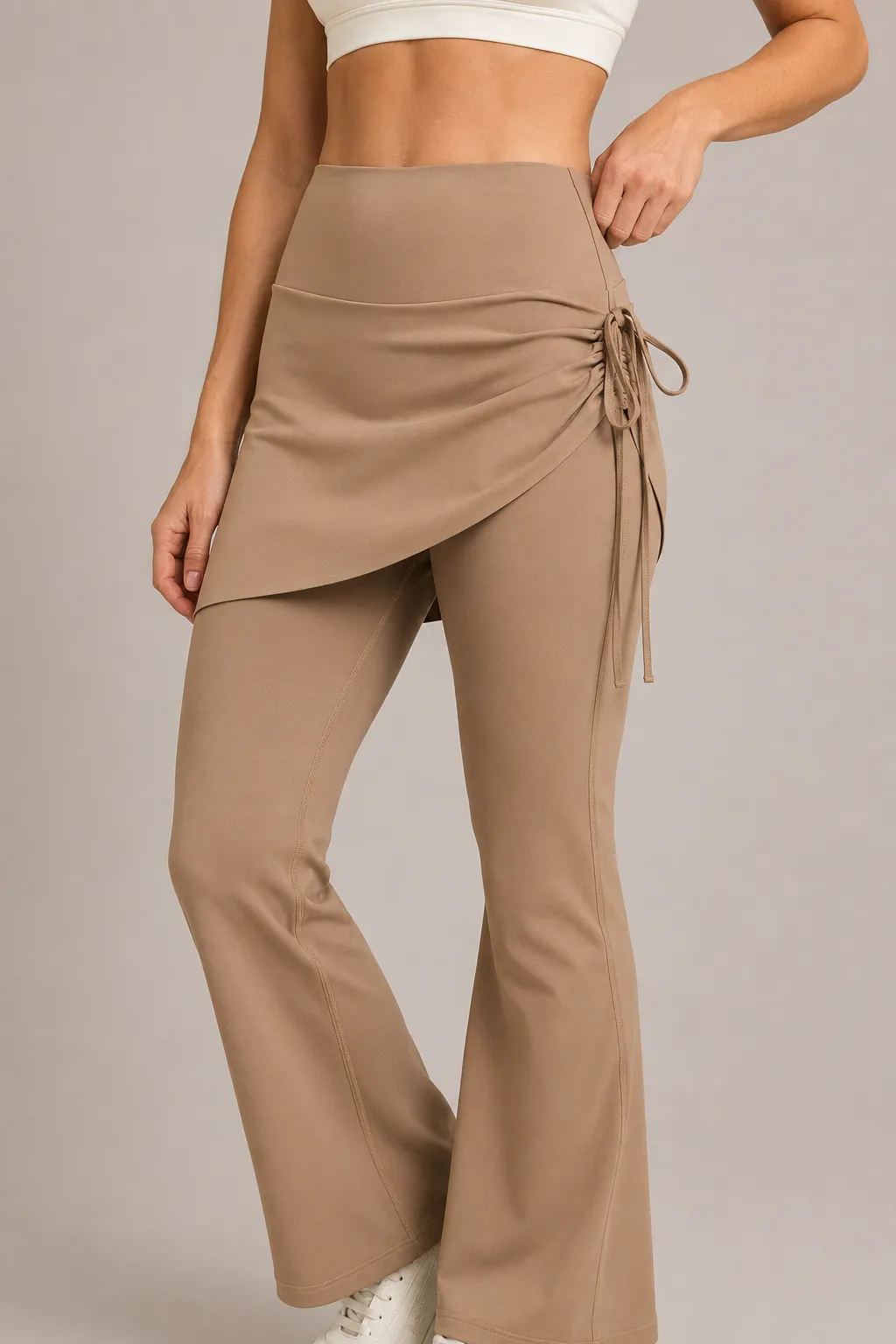 SculptWrap Flare Skirted Leggings image 3