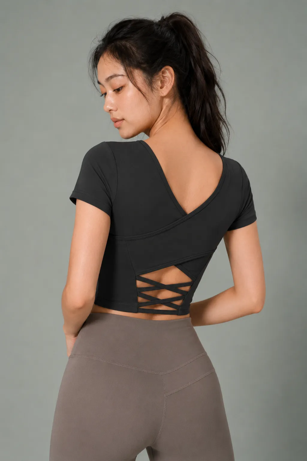 Lattice Back Sculpt Tee image 15