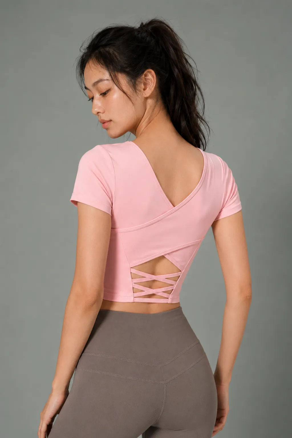 Lattice Back Sculpt Tee image 7