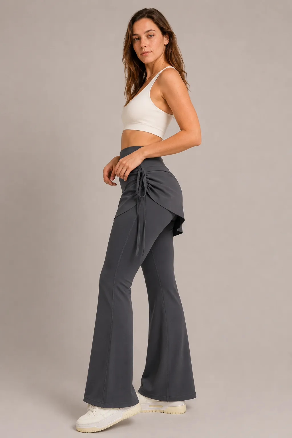 SculptWrap Flare Skirted Leggings image 5