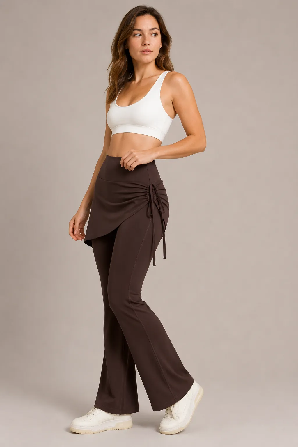 SculptWrap Flare Skirted Leggings image 13