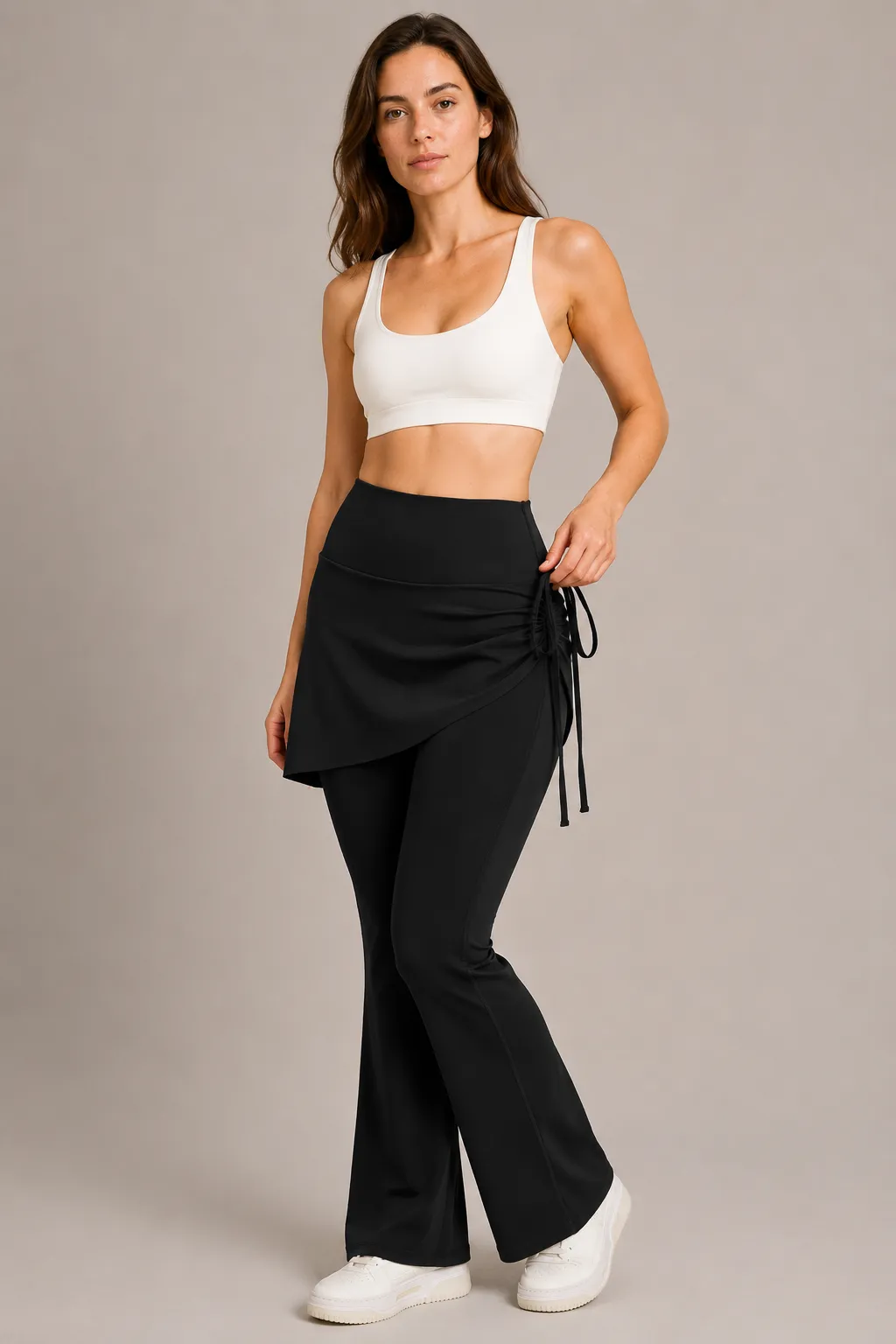 SculptWrap Flare Skirted Leggings image 10