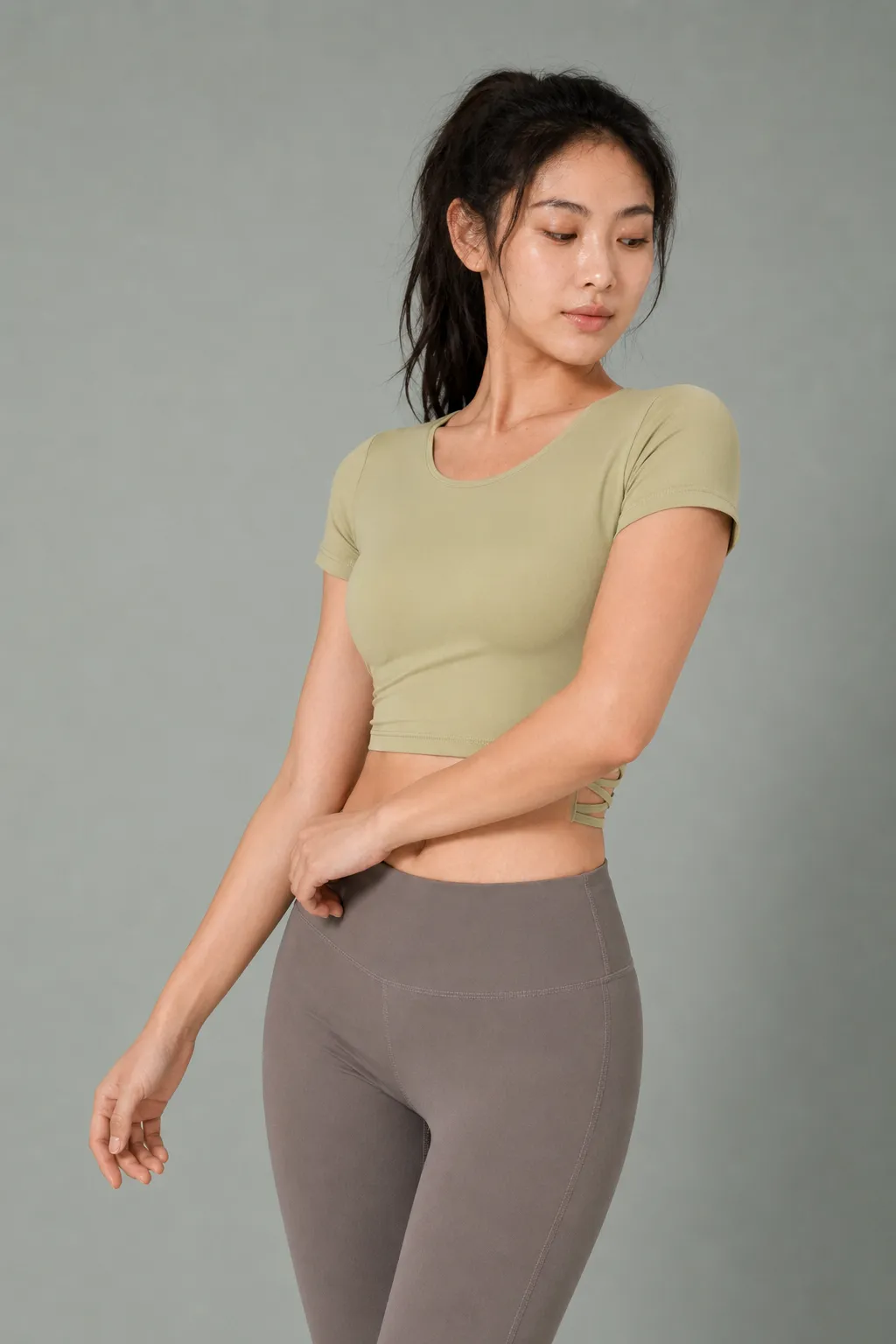 Lattice Back Sculpt Tee image 4